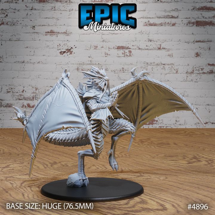 3D Printable Platinum Dragon Set / Legendary Drake / Mountain